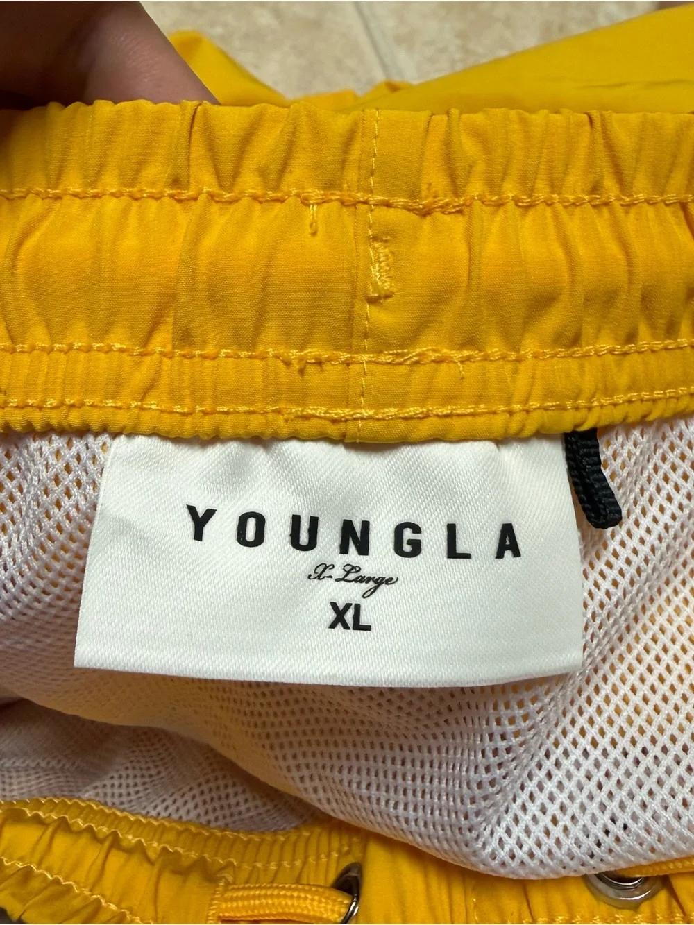 YoungLA 140 Frooty Swim Shorts - Yellow